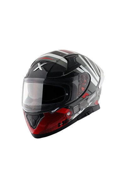 AXOR APEX/HEX 2 E  FULL FACE  PARLAK  GRİ  KIRMIZI   (M/C)-
