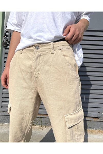 BPM Premium φαρδύ παντελόνι Cargo