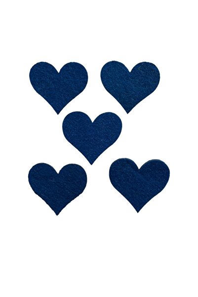 kalben accessories 20 قطعة من اللباد على شكل قلب - مادة اللباد