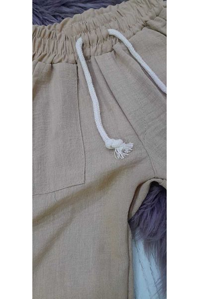 ÇOCUK GİYİM MERKEZİ Linen Trousers for Kids