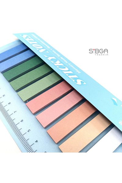 sibga tasarım Colored Paper Postit Post-it Post ItBookmark Bookmark Postit Sticker Note Paper 200 Sheets