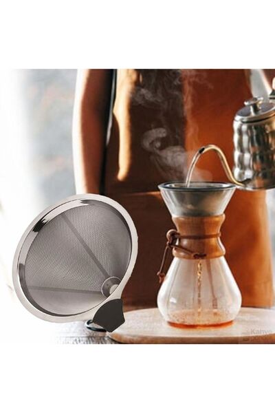 SODELICIOUS COFFEE TEA Çelik Kahve Fltresi CFIL-1