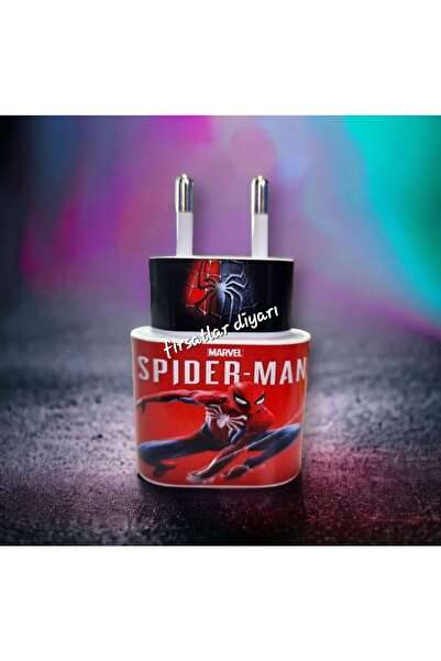 fırsatlar diyarı Iphone 20w Şarj Aleti Kaplama Sticker - Spiderman - Örümcek ...