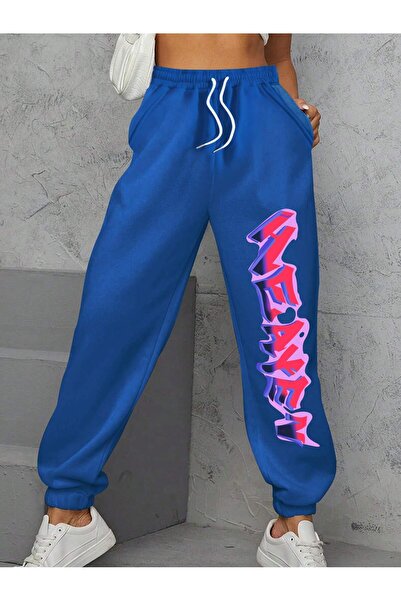 lolyme Unisex Trend Ψηλόμεσο Φούτερ ριγέ