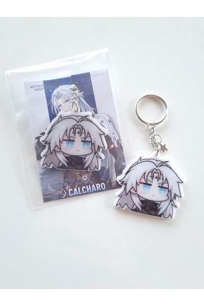 Yenaplanner Wuthering Waves Calcharo Bag Ornament/Keychain (1 Piece)