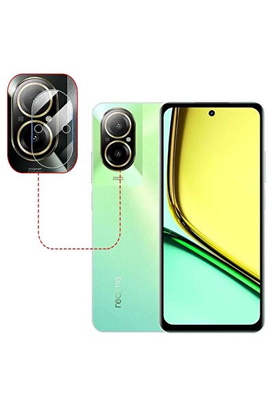 Ecr Mobile Realme 12 Lite Esnek Nano Kamera Lens Koruyucu (2 ADET)