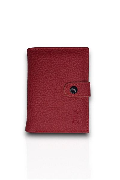 Roan 7 Colors, Minimal Card Holder&Wallet with Money Compartment,10 Transparent Card Compartments,Leather Men's Card Holder Wallet