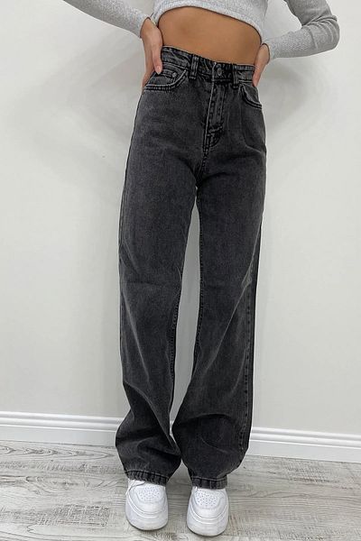 Livik Hobbit Girl's Lycra High Waist Loose Leg Jeans