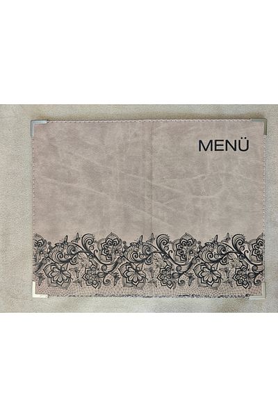 ankara menü A5 Acidate Transparent Menu - Menu