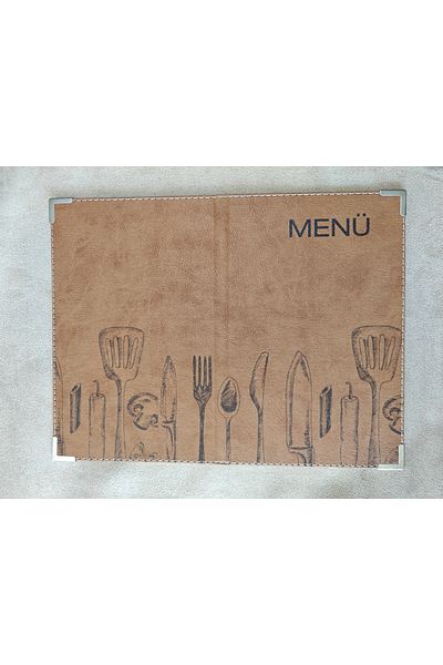 ankara menü A5 Acidate Transparent Menu - Menu