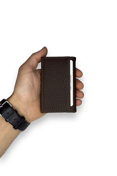 Roan Θήκη Vegan Cardholder Μινιμαλιστική Σχεδίαση Διαφανής Ανδρική θήκη πιστωτικής κάρτας και πορτοφόλι με τσέπη ταυτότητας