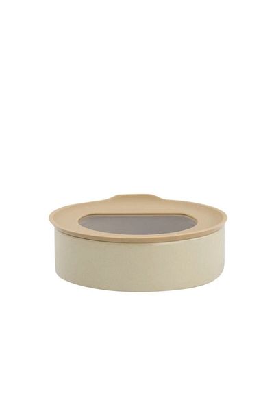 Prima Nova 700ml Beige Home Fika One Ceramic Storage Container
