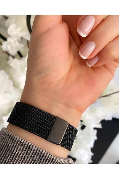 ÇENÇEN Unisex Rainbow Kol Saat Bay & Bayan Çelik Renkli Ekran Mıknatıslı Hasır Kordon Kol Saati