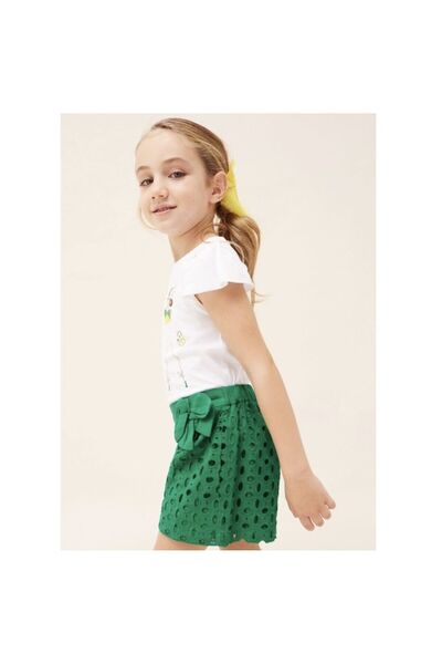 MAYORAL Girl's Scallop Shorts - Comfortable and Stylish Design
