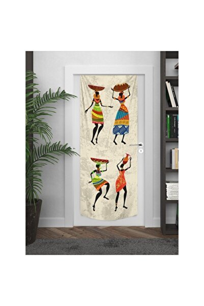 PASAJ HOME African Womans Kapı Örtüsü