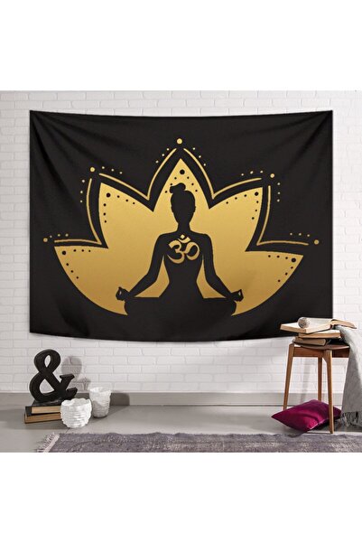 PASAJ HOME Om Yoga Duvar Örtüsü