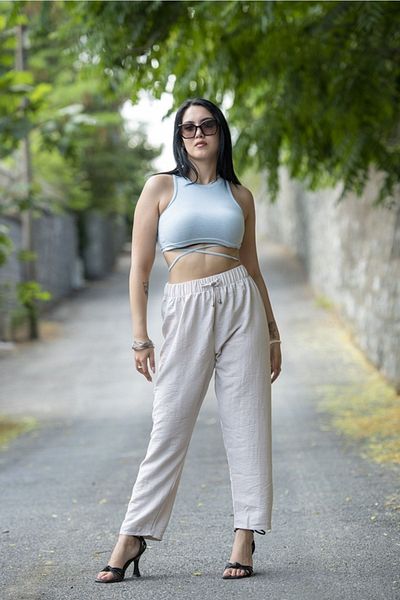 BAYKİM Sports wear Summer Trousers That Do Not Require Ironing