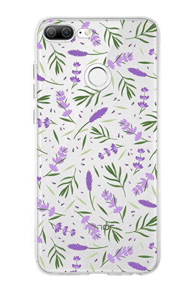PrintiFy Huawei Honor 9 Lite ile Uyumlu 1mm Slim Fit Water Color 3 Baskılı Şe...