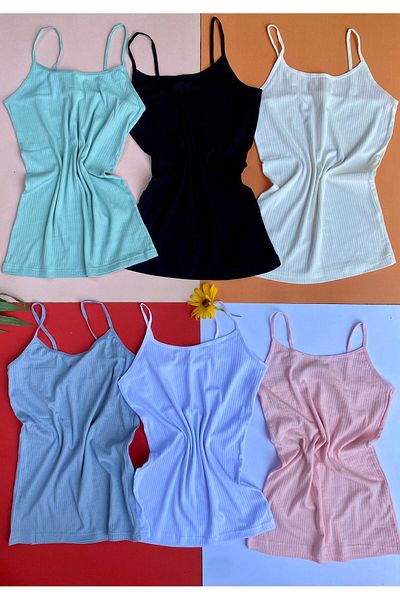 VicTroy Camolă din 4 piese, guler oval, curea de frânghie, tricou pentru atlet