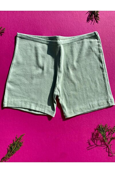 VicTroy Cotton 6-Piece Skin, White, Pink, Blue, Green and Ecru Color Women's Ribbed Shorts – Panties 50V19