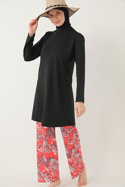 medipek Vollständig bedeckter Hijab-Badeanzug aus Lycra