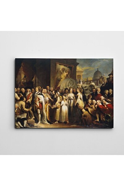 artefoni James Barry Yağlıboya Reprodüksiyon Büyük Boy Kanvas Tablo