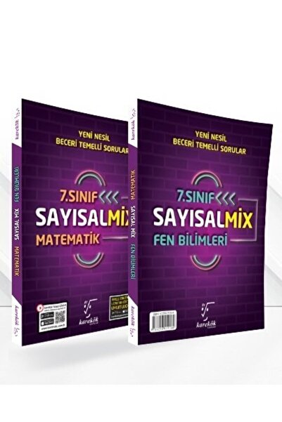 Günay Yayıncılık Karekök 7.sınıf Sayısal Mix (matematik-fen Bilimleri)