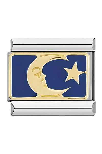 RoseCo00 Steel Italian Bracelet Charm