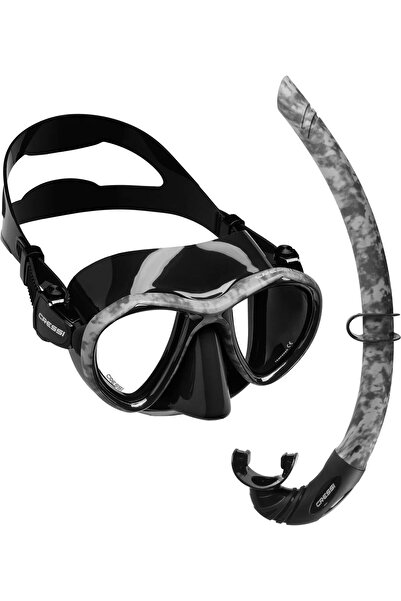 Cressi Combo Metis + Calibro Dalış Seti Black Camo