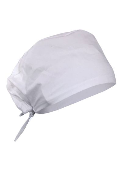 DrMia Jersey Doctor Nurse Hospital Medical Surgical Bonnet White