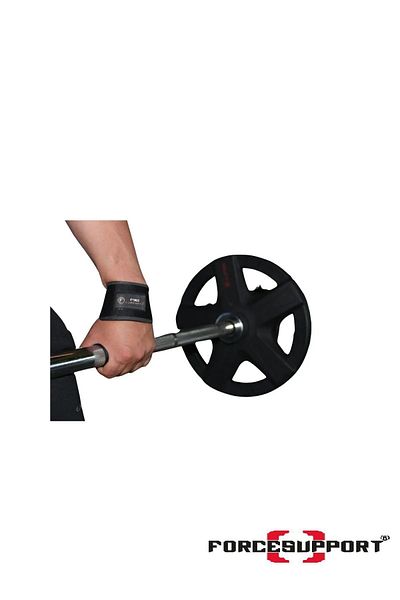 Force Supports Force Padded Lifting Straps - Weight Lifting Strap Black (2 PCS) Şk-132