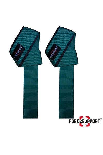 Force Supports Padded Lifting Straps - Weight Lifting Strap Pink (2 PCS)