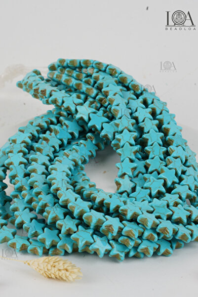 LANDOFACCESSORY 18 Pcs Crimping Natural Stone - Necklace & Bracelet Accessory...