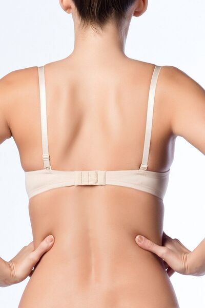 Anıl 3113 Underwire Μη υποστηριζόμενο Σουτιέν χωρίς επένδυση, χαμηλής κοπής Empty Cup Strapless