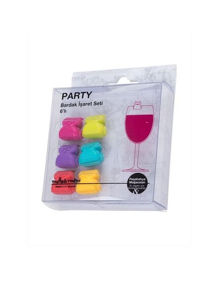 Paşabahçe 6 Colors Owl Cup Marker