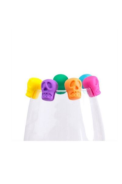Paşabahçe 6 Colors Skull Cup Marker