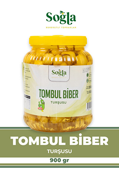 SOĞLA ZEYTİNCİLİK Tombul Biber Turşusu 900gr