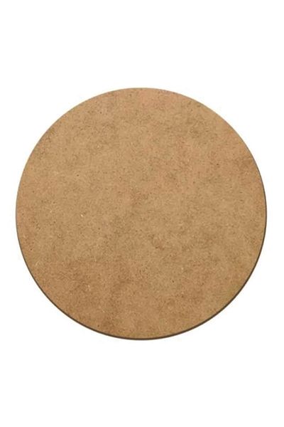 şamaksesuar Foaie de încărcare rotundă MDF brută de 3 MM cu diametrul de 18 cm - 6 bucăți sub service