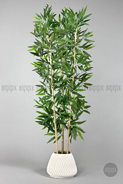 BİÇİÇEK Yapay Bambu Ağacı 140cm Yoğun Yapraklı 150555100