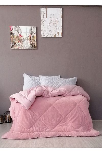 TİNİMİNİ HOME Single Welsoft 100% Cotton Silicone Quilt | Double Sided | 63 Wire Woven Fabric