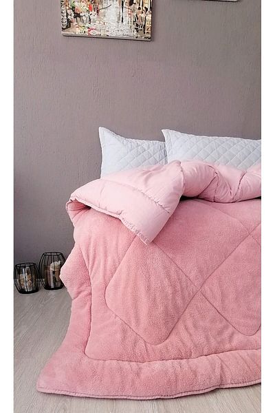 TİNİMİNİ HOME Single Welsoft 100% Cotton Silicone Quilt | Double Sided | 63 Wire Woven Fabric