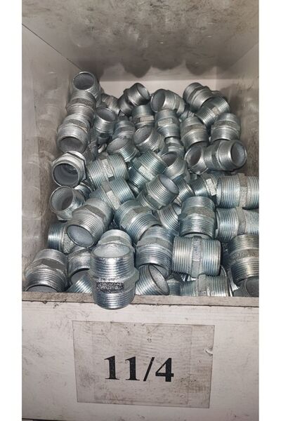 11/4" Galvaniz Nipel (15 Lİ PAKET)