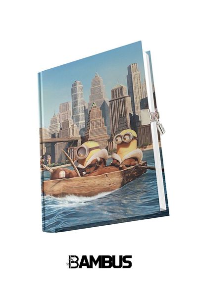 Bambus Home Personaje din desene animate Jurnal comemorativ blocat Cartea cu amintiri Star Kids Seri