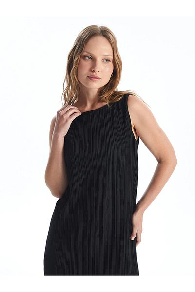LC Waikiki LCWAIKIKI Classic - Women's Crew Neck Plain Dress