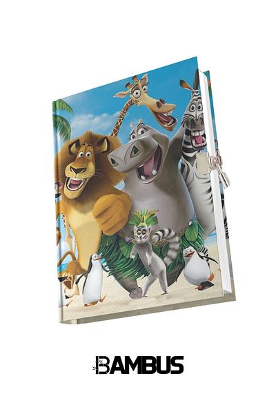 Bambus Home Personaje din desene animate Jurnal comemorativ blocat Cartea cu amintiri Star Kids Seri
