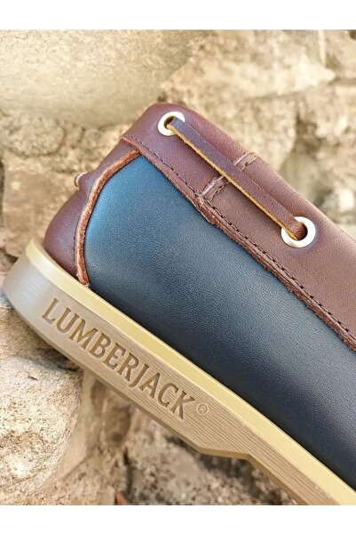 lumberjack Navy Blue Color Men's Classic Shoes