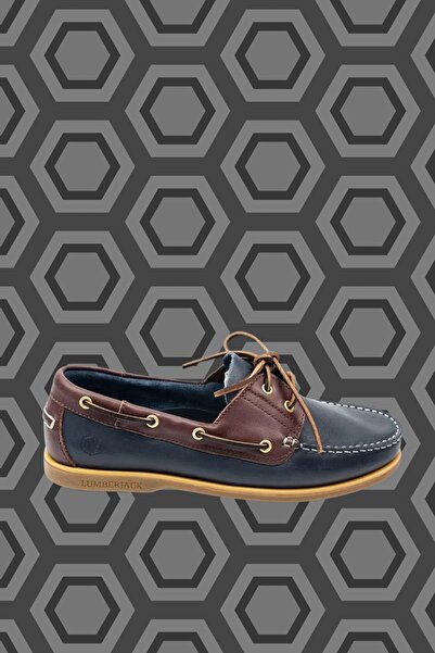 lumberjack Navy Blue Color Men's Classic Shoes