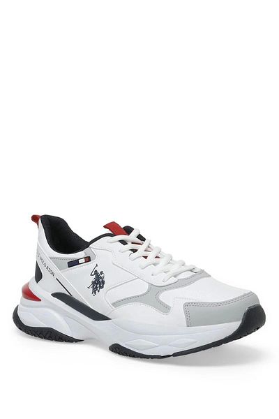 U.S. Polo Assn. Πόλο Ασν. Ανδρικά παπούτσια Solidar - Λευκά