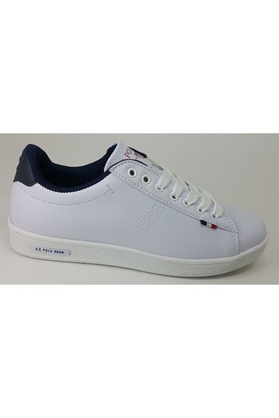 U.S. Polo Assn. Women's Inconvenient Shoes - Casual Style, Franco Model, White Color