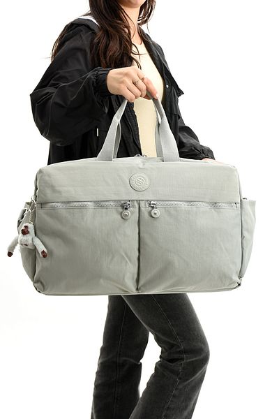 Lifonbag Αδιάβροχο ύφασμα αλεξίπτωτου Unisex μεγάλου μεγέθους - Τσάντα αποσκευών με χιαστί και ιμάντα ώμου
